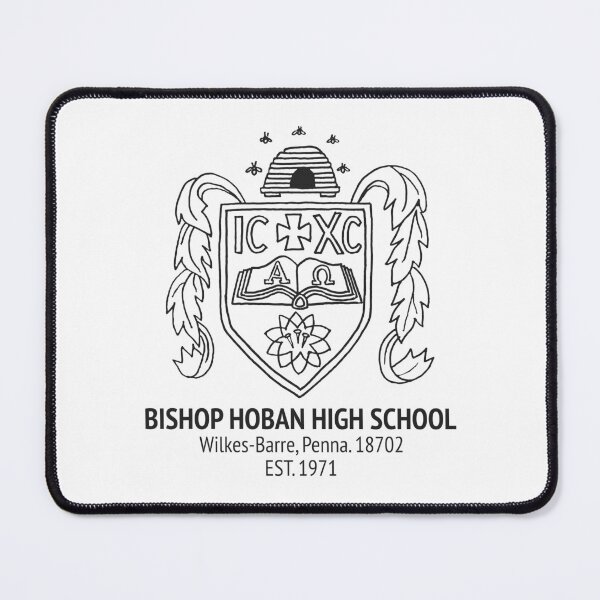Item preview, 1970s Bishop Hoban High School Logo Recreation (BLACK) designed and sold by Meant for Very Few.