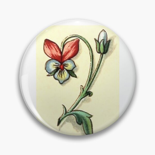 Item preview, Medieval Flower Illustration 2 designed and sold by HawthorneFlame.