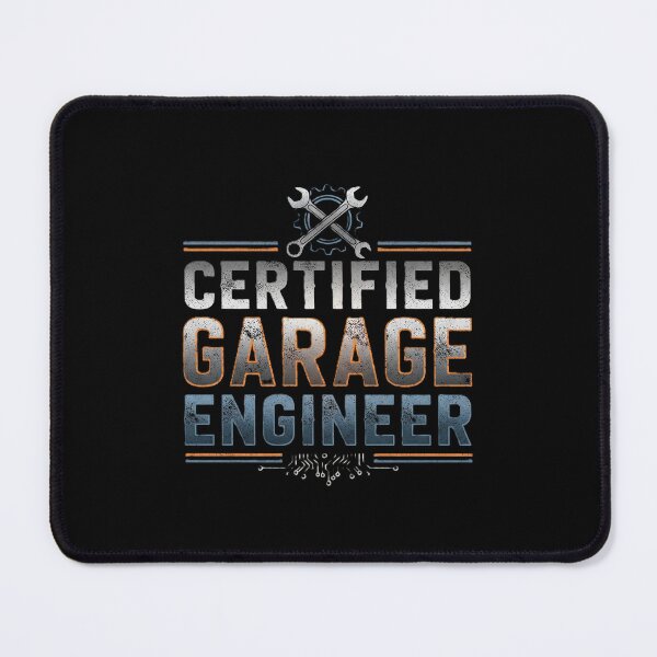 Item preview, Certified Garage Engineer - The Ultimate DIY Masterpiece designed and sold by DMNindustries.