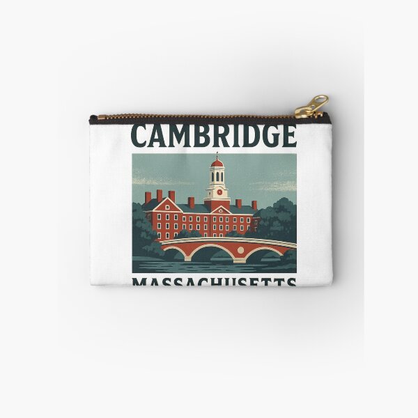Item preview, Vintage Cambridge Massachusetts – Retro Travel Poster Design designed and sold by AmeliaKrysiak.