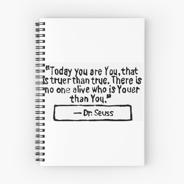 Artikelvorschau, Zitat von Dr. Seuss entworfen und verkauft von Chad's Fresh Art.