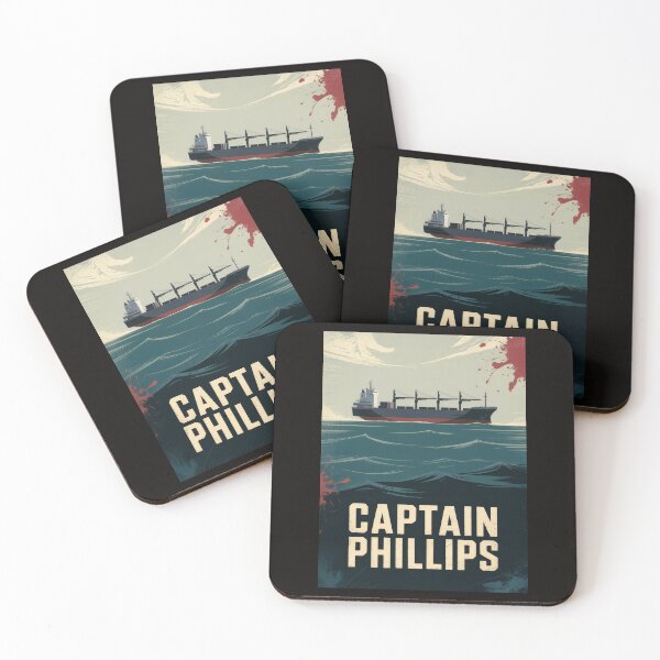 Item preview, Captain Phillips Minimalist Fan Art Poster designed and sold by Enea Kelo.