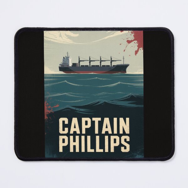 Item preview, Captain Phillips Minimalist Fan Art Poster designed and sold by Enea Kelo.