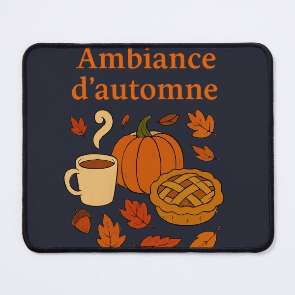 Item preview, "Cozy Autumn Delights". "Saveurs d’automne & douce chaleur designed and sold by Drawingshirts.