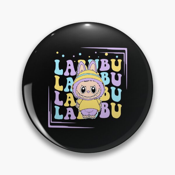 Item preview, Groovy Labubu Pastel Character Art designed and sold by lojadpop.
