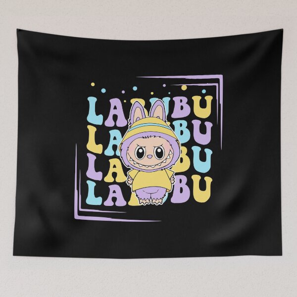 Item preview, Groovy Labubu Pastel Character Art designed and sold by lojadpop.