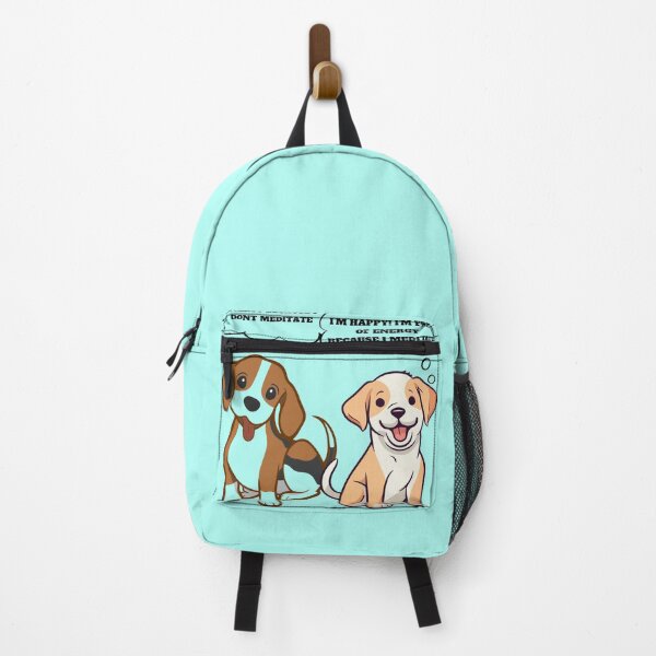 Item preview, MEDITATION DOGS SAD AND HAPPY GRAPHIC DESIGN WITH QUOTES designed and sold by HealingMedzllc.