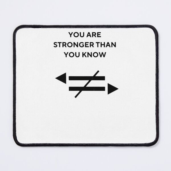 Item preview, Stronger than you know designed and sold by QEDSW.