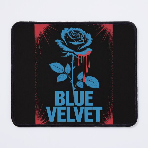 Item preview, Blue Velvet Minimalist Fan Art Poster designed and sold by Enea Kelo.