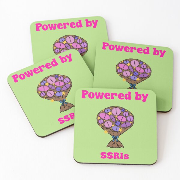 Item preview, Powered by SSRIs bouquet of pills designed and sold by Bugbotherer30.
