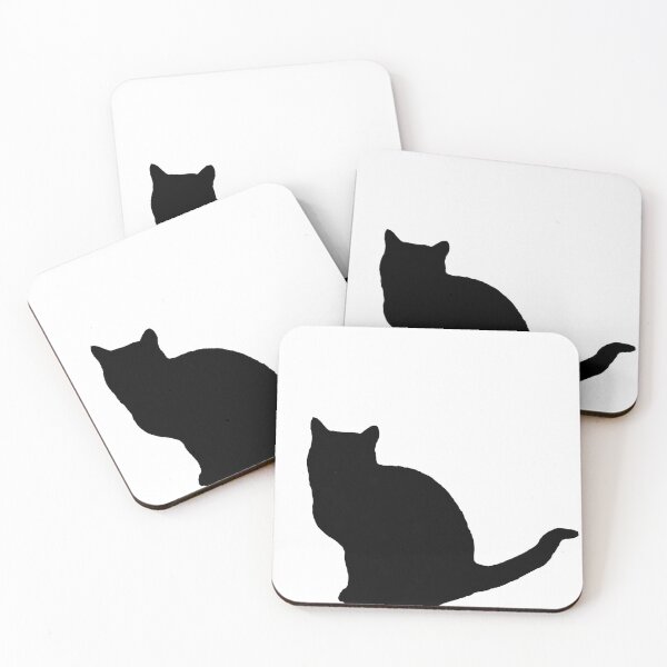 Artikelvorschau, Katzensilhouette entworfen und verkauft von MageMocha.