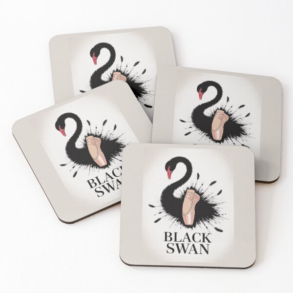 Item preview, Black Swan Minimalist Fan Art Poster designed and sold by Enea Kelo.