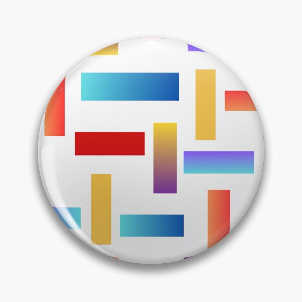 Item preview, Colourful Gradient Rectangle Mosaic Pattern – Retro Abstract Seamless On designed and sold by DesigntshirtWB.