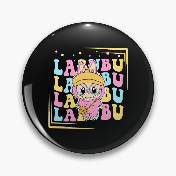 Item preview, Labubu Groovy Pastel Character Design designed and sold by lojadpop.