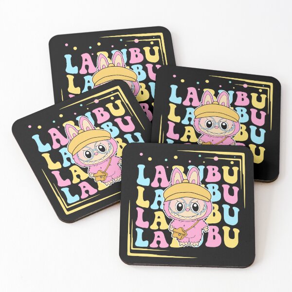 Item preview, Labubu Groovy Pastel Character Design designed and sold by lojadpop.