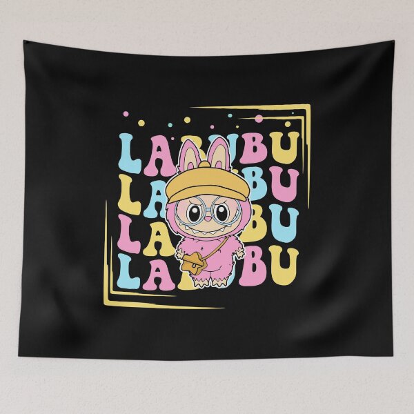 Item preview, Labubu Groovy Pastel Character Design designed and sold by lojadpop.