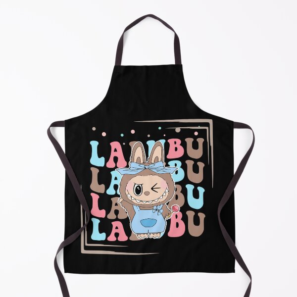 Item preview, Winking Labubu in Pastel Overalls with Lollipop designed and sold by lojadpop.
