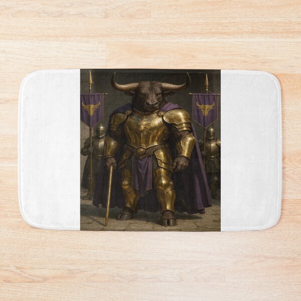 Item preview, Minotaur king royal purple designed and sold by OsscaShop.