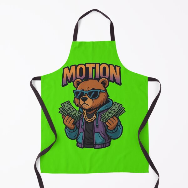 Item preview, Motion Money Flexing Bear  designed and sold by CortsideGoods.