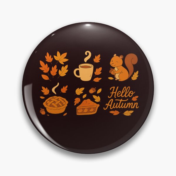 Item preview, "Hello Autumn – Cozy & Colorful. "Hello Automne – Douceur & Couleurs" designed and sold by Drawingshirts.