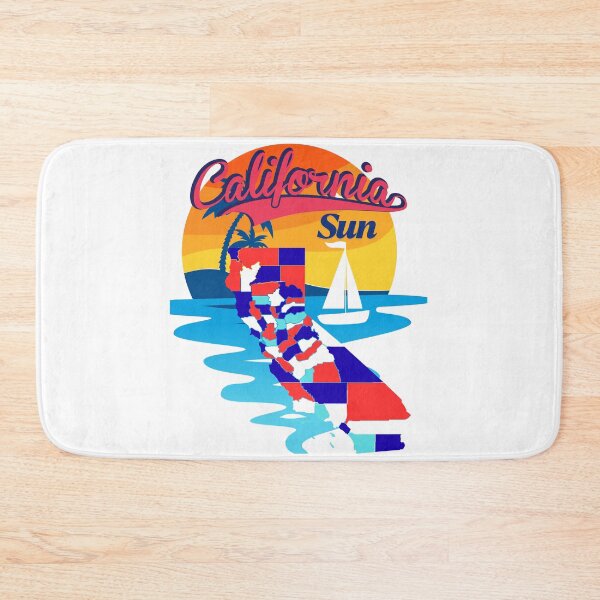 Item preview, California sun, map of California designed and sold by amazouz1.
