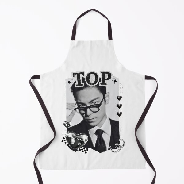 Item preview, TOP Choi Seung-hyun Korean Actor Black and White Collage Design designed and sold by AJUNICE STUDIO.