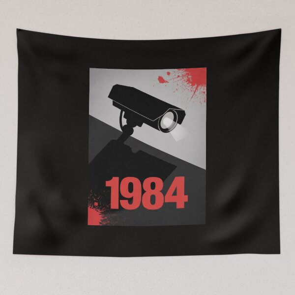 Item preview, 1984 Minimalist Fan Art Poster designed and sold by Enea Kelo.