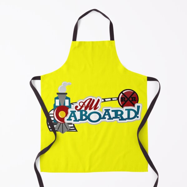 Item preview, Shelly's Train Store - All Aboard, Vintage & Classic Train Logos, Rail & Railroad Logos, train stickers, magnets, t-shirts, posters & much more.  designed and sold by MoreEZUSA-Here.
