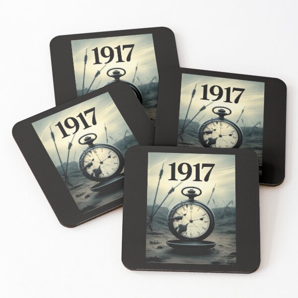 Item preview, 1917 Minimalist Fan Art Poster designed and sold by Enea Kelo.