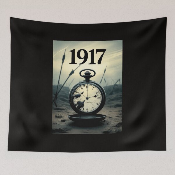 Item preview, 1917 Minimalist Fan Art Poster designed and sold by Enea Kelo.