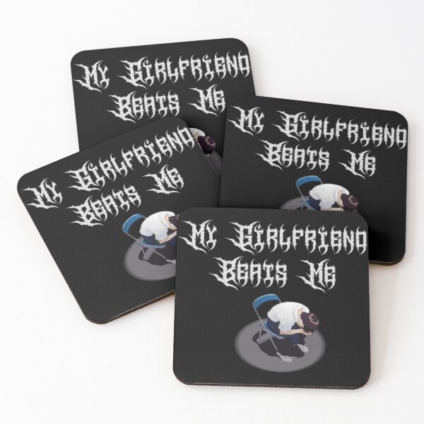 Item preview, My Girlfriend Beats Me designed and sold by Fish-Styx.