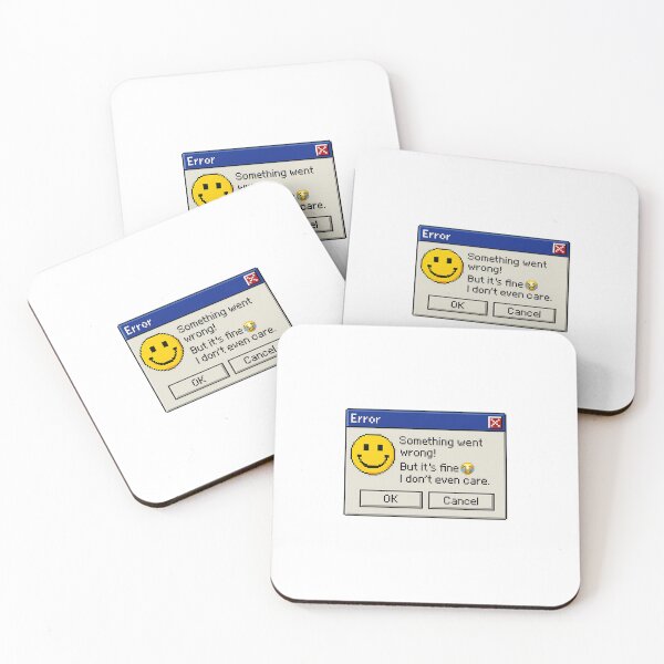 Item preview, Happy system error designed and sold by NoNoNaNa.