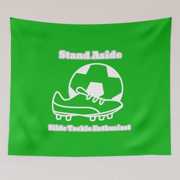 Item preview, Stand Aside Slide Tackle Enthusiast Funny Girls Soccer Womens Boot Ball designed and sold by WhackingTax.