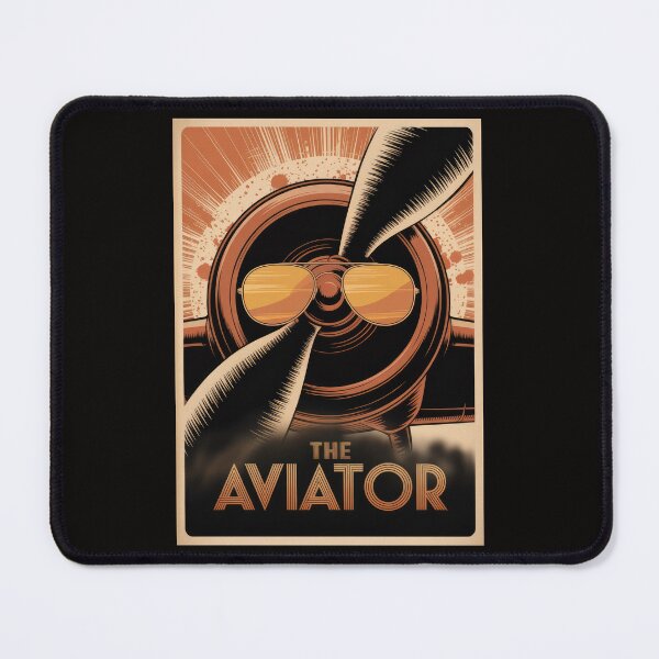 Item preview, The Aviator Minimalist Fan Art Poster designed and sold by Enea Kelo.