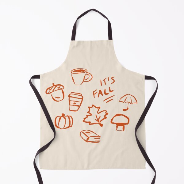 Item preview, It's fall! Orange wonky fall/autumn pattern designed and sold by loulou-artifex.