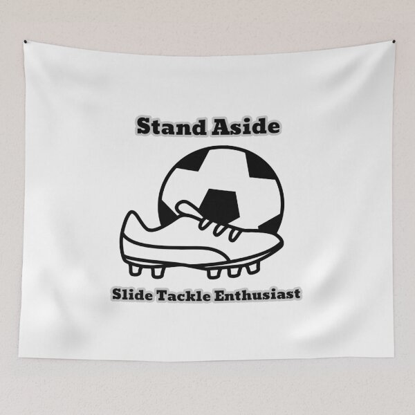 Item preview, Stand Aside Slide Tackle Enthusiast Funny Girls Soccer Womens Boot Ball designed and sold by WhackingTax.