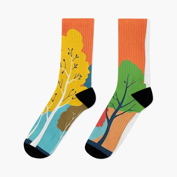 Item preview, Colourful forest designed and sold by SpeckAndLook.