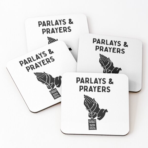 Item preview, Parlays & Prayers - Funny Parlay / Sports betting Design designed and sold by SabbaticalSteve.