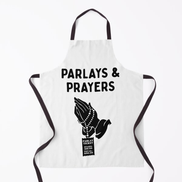 Item preview, Parlays & Prayers - Funny Parlay / Sports betting Design designed and sold by SabbaticalSteve.