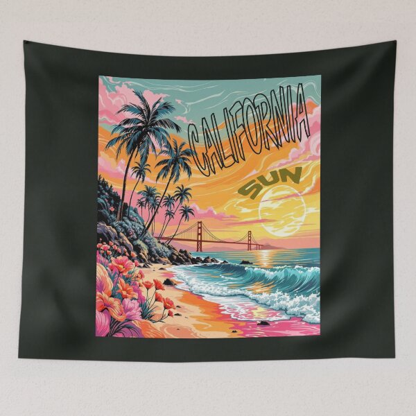 Item preview, California sun, map of California designed and sold by amazouz1.