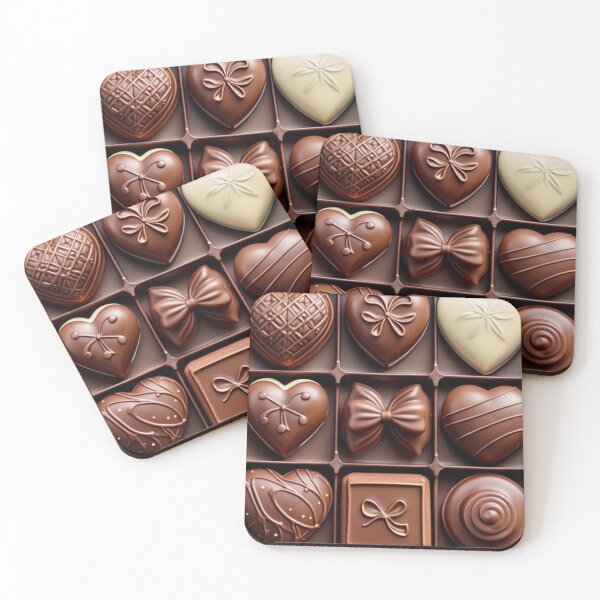 Item preview, Love in Every Bite: A Decadent Chocolate Box designed and sold by Casivity.