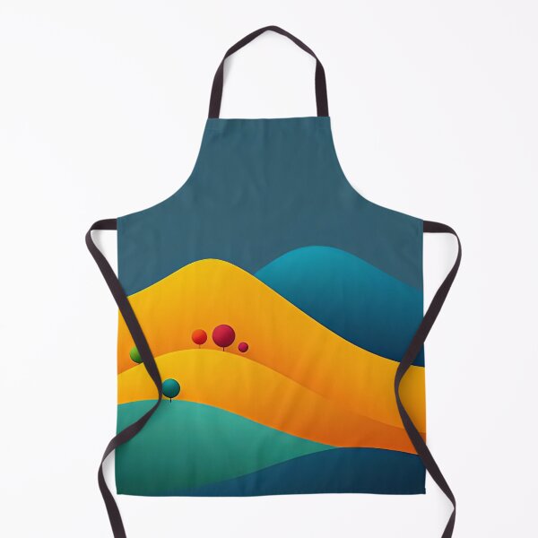 Item preview, Minimalistic hills with trees designed and sold by SpeckAndLook.