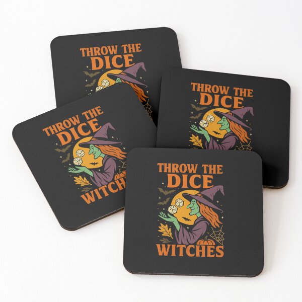 Item preview, Throw The Dice Witches – Moonlight Mischief Edition designed and sold by teevoxx.
