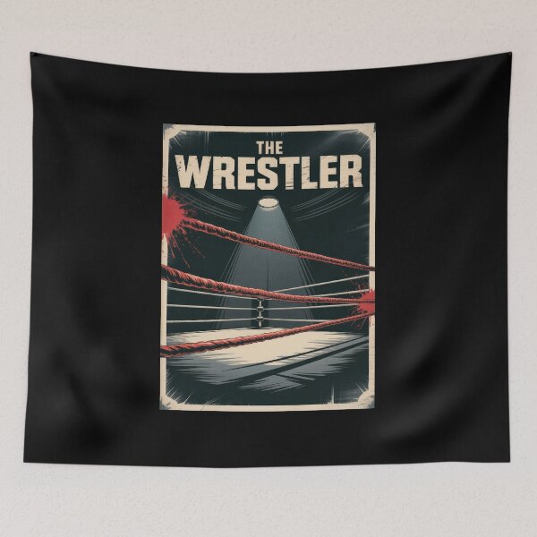 Item preview, The Wrestler Aronofsky Film Minimalist Fan Art Poster designed and sold by Enea Kelo.