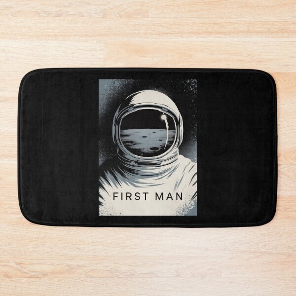 Item preview, First Man Minimalist Fan Art Poster designed and sold by Enea Kelo.
