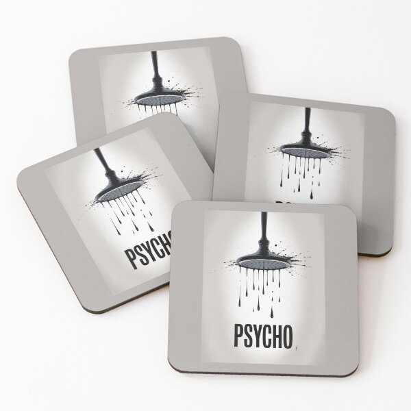 Item preview, Psycho Minimalist Fan Art Poster designed and sold by Enea Kelo.