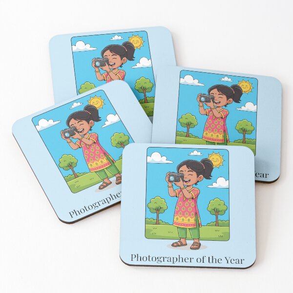 Item preview, Young Indian Girl Photographer of the Year designed and sold by kornkobart.