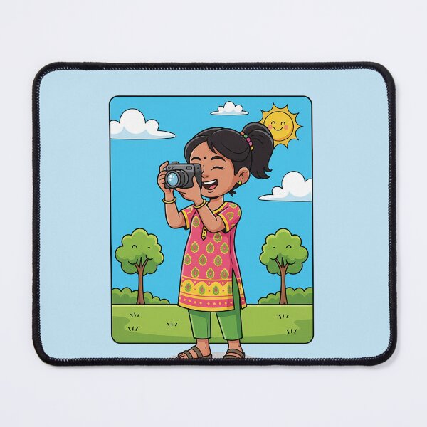 Item preview, Young Indian Girl Photographer of the Year designed and sold by kornkobart.