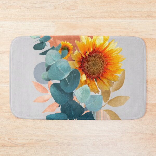 Item preview, Sunflower and Eucalyptus Abstract  designed and sold by scicilysimonee.