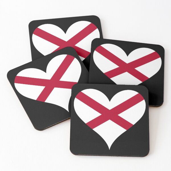 Item preview, Alabama Heart Flag designed and sold by NTGUILTY.